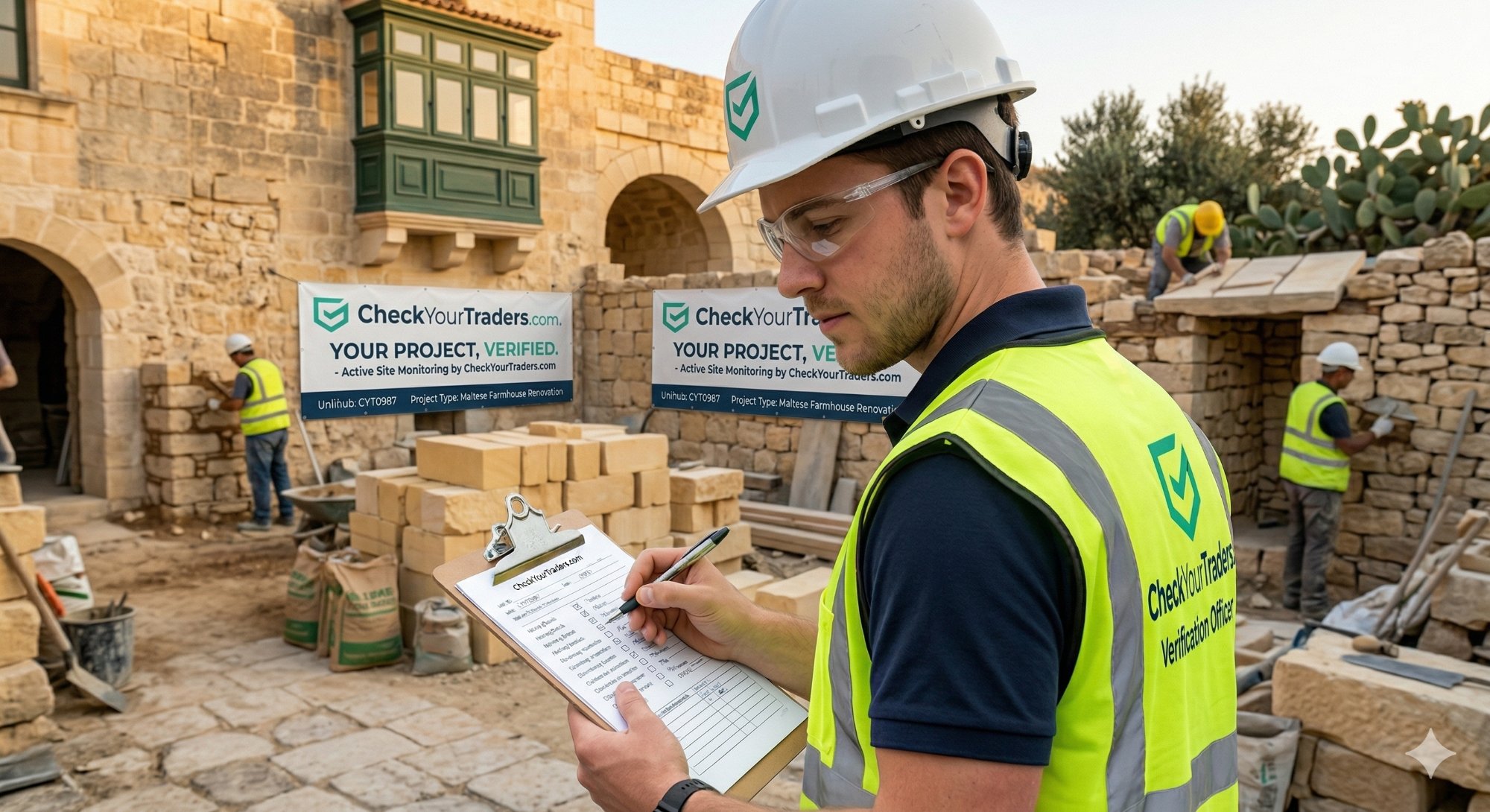 Verified Turnkey Projects Verification Officer on a Maltese site